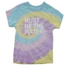Must Be The Water Funny Racing Meme Youth T-shirt Tie-Dye Jellybean