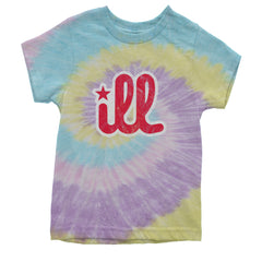 ILL Vintage It's A Philly Thing Youth T-shirt Tie-Dye Jellybean