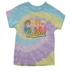 Stay Golden Girls Retro Youth T-shirt Tie-Dye Jellybean