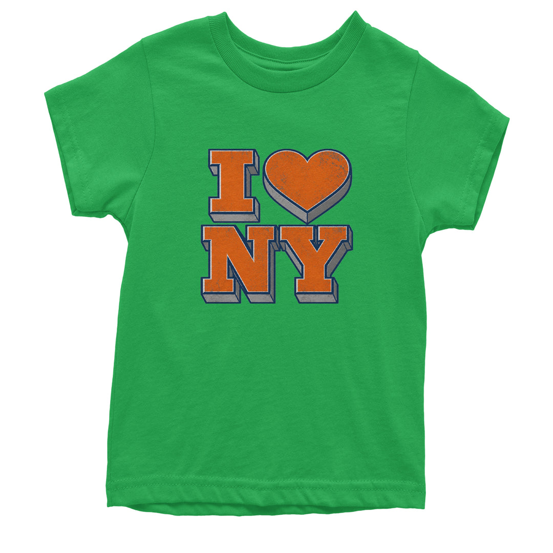 New York City Pride Heart Youth T-shirt Kelly Green