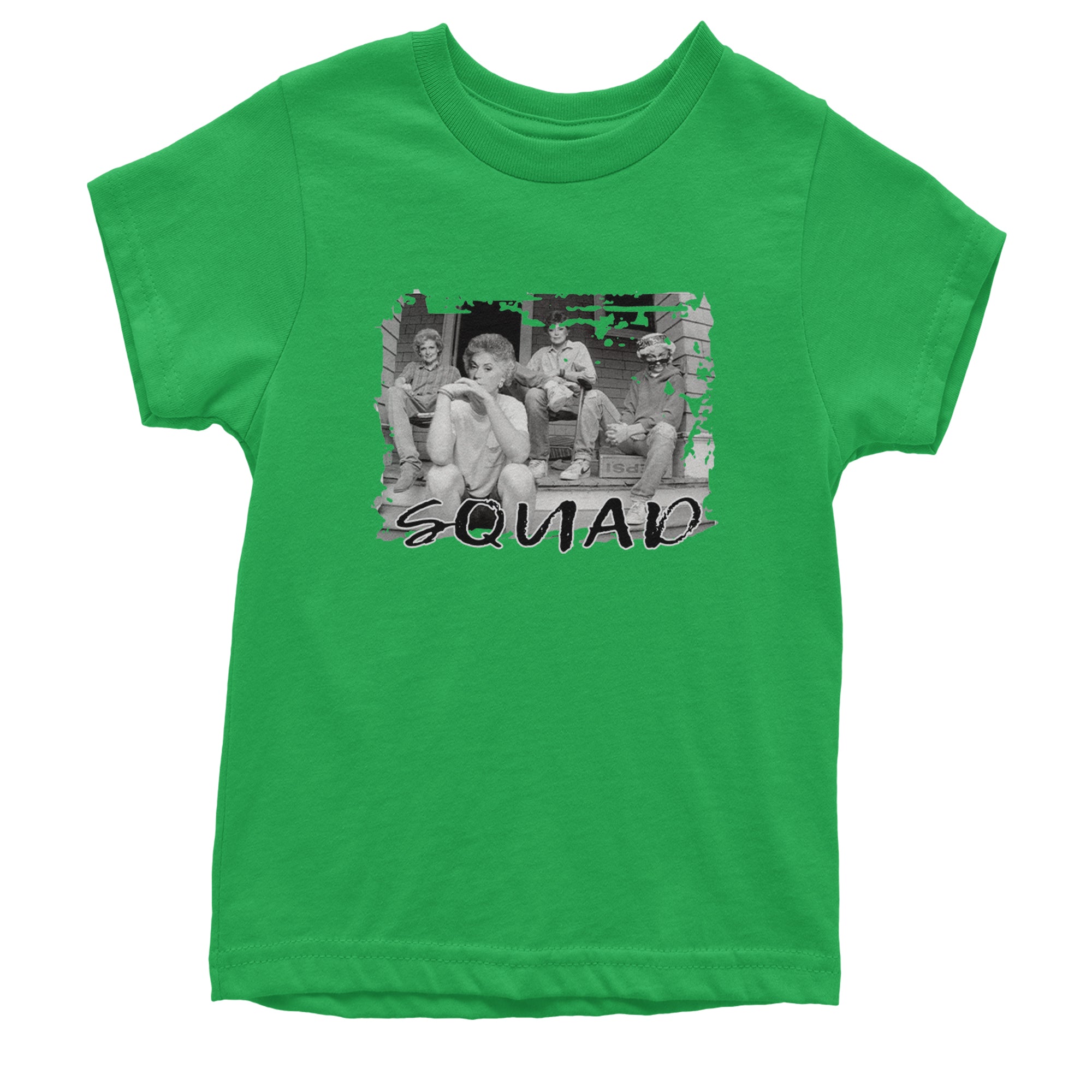 Squad Golden Girls Youth T-shirt Kelly Green