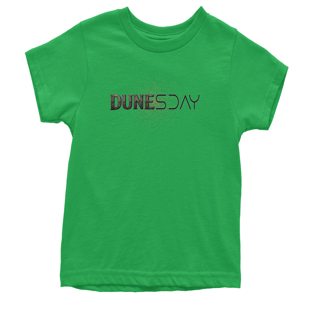 DunesDay Desert Apocolypse Youth T-shirt Kelly Green