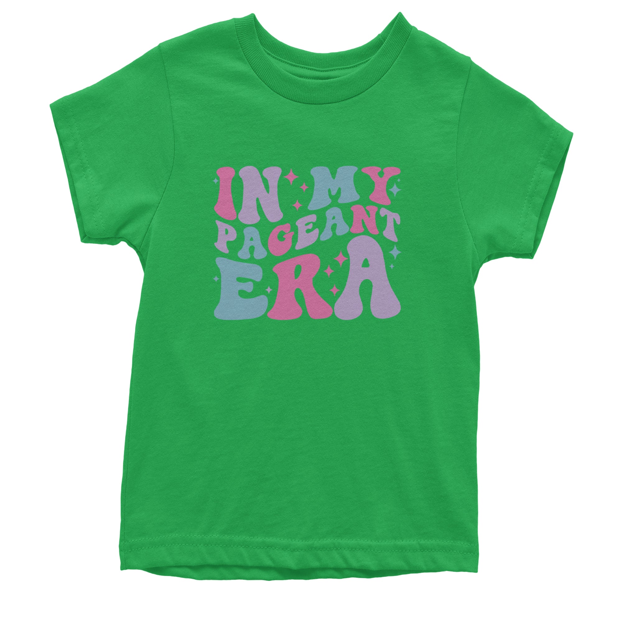 In My Pageant Era Youth T-shirt Kelly Green