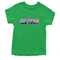 Chicago Chi-Town City Pride Youth T-shirt Kelly Green