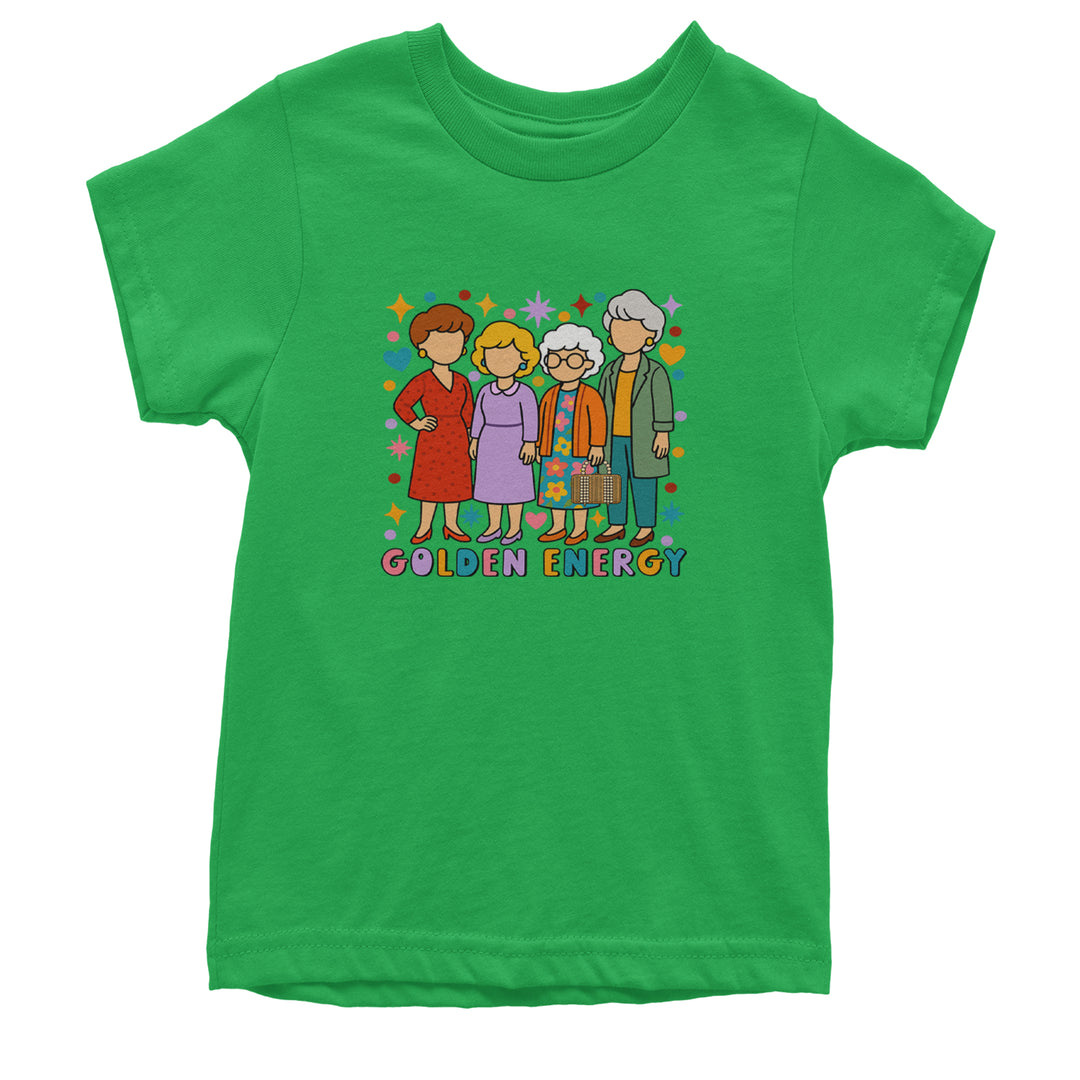 Golden Forever Golden Girls Youth T-shirt Kelly Green