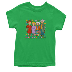 Golden Forever Golden Girls Youth T-shirt Kelly Green