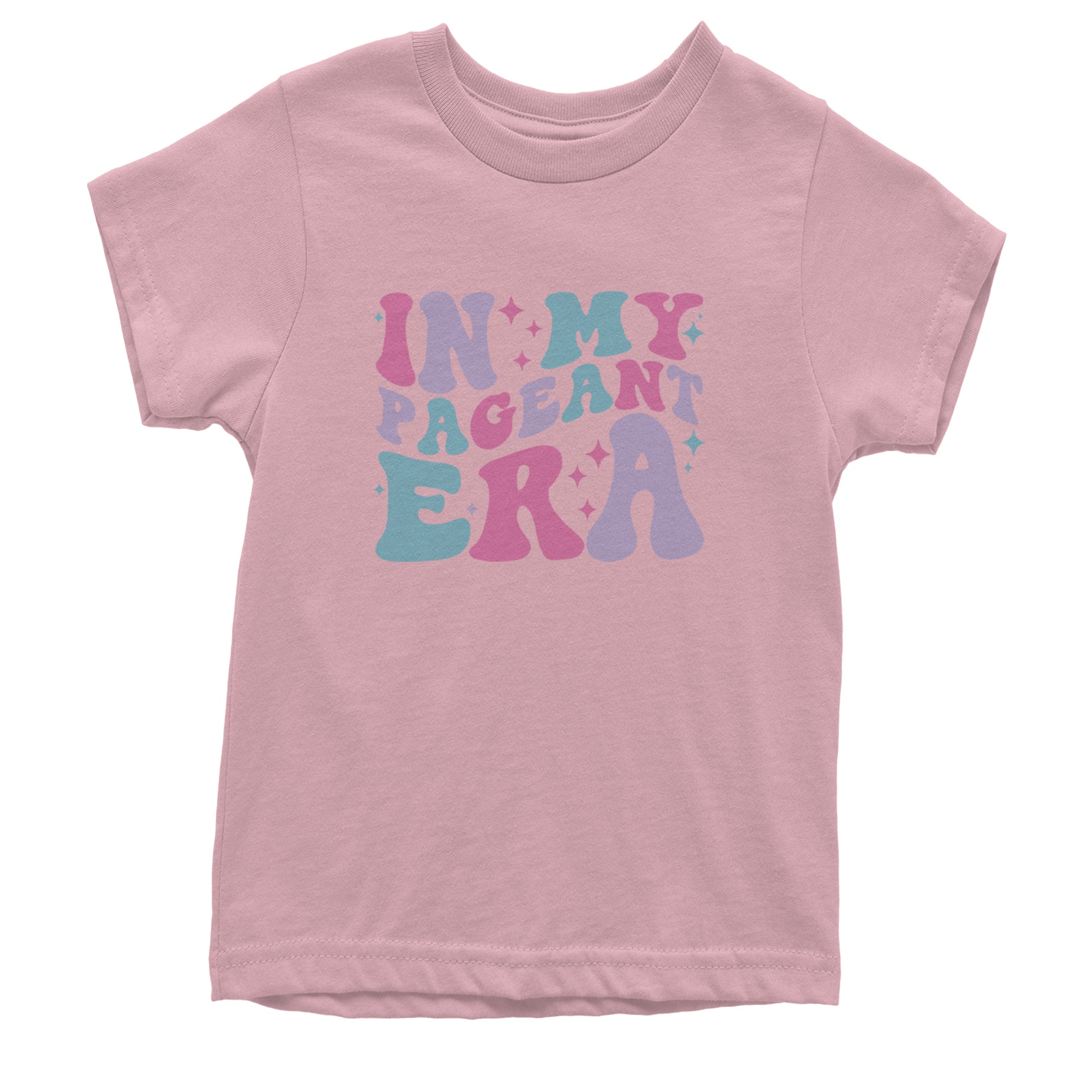 In My Pageant Era Youth T-shirt Light Pink