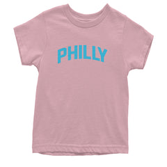 Philly Philadelphia Pride Youth T-shirt Light Pink