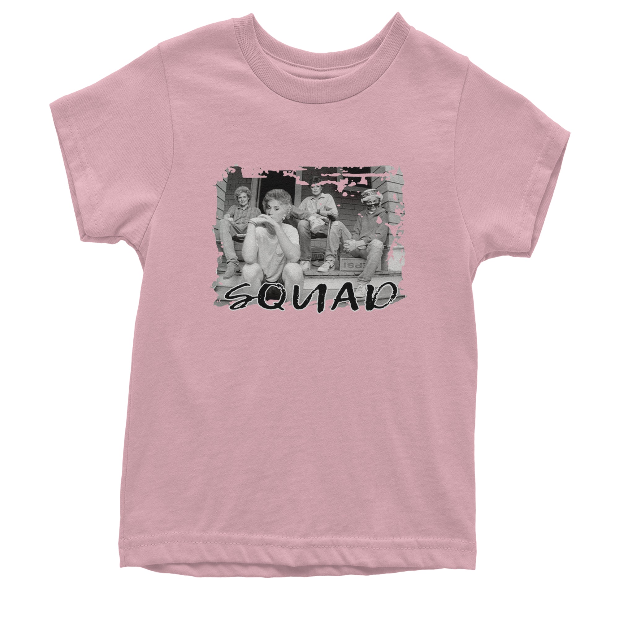 Squad Golden Girls Youth T-shirt Light Pink