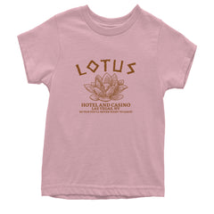 Lotus Hotel and Casino Youth T-shirt Light Pink