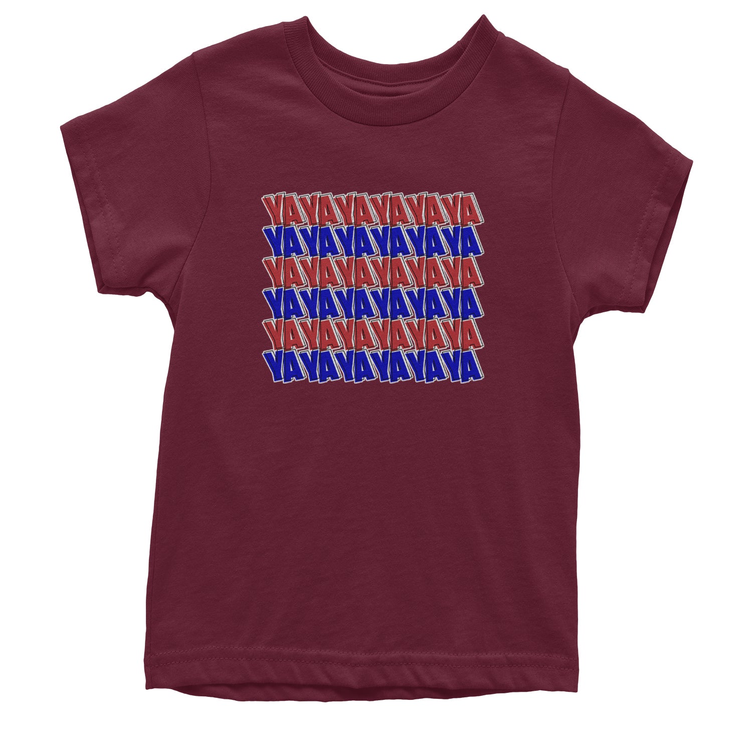 YaYaYa YaYa Cowboy Youth T-shirt Maroon