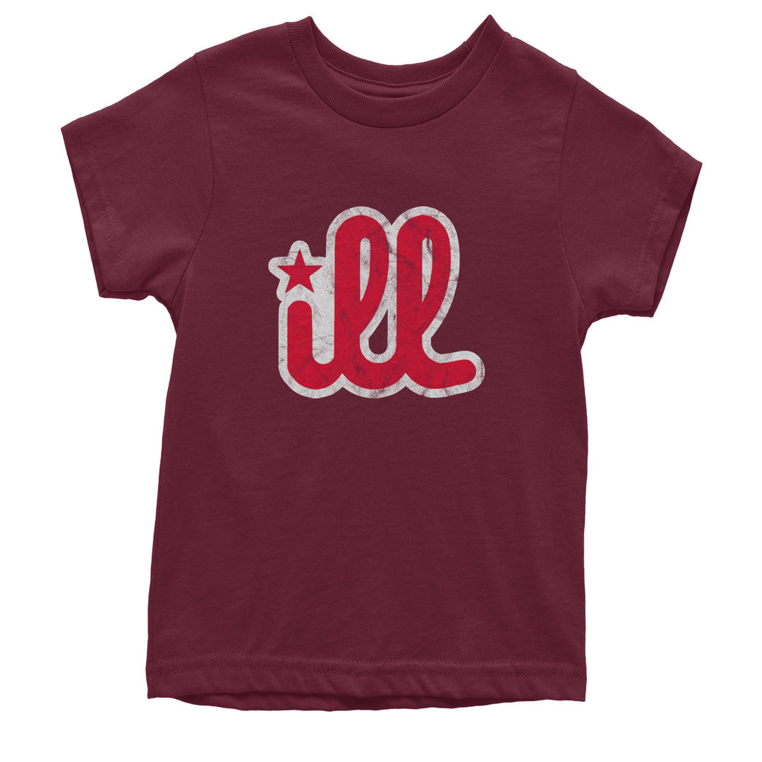 ILL Vintage It's A Philly Thing Youth T-shirt Maroon