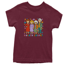 Golden Forever Golden Girls Youth T-shirt Maroon
