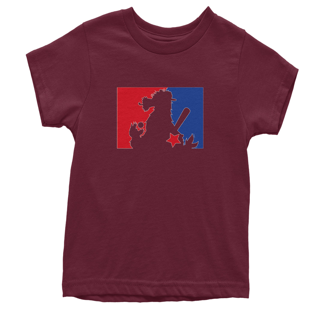Philly Baseball Phan Youth T-shirt Maroon