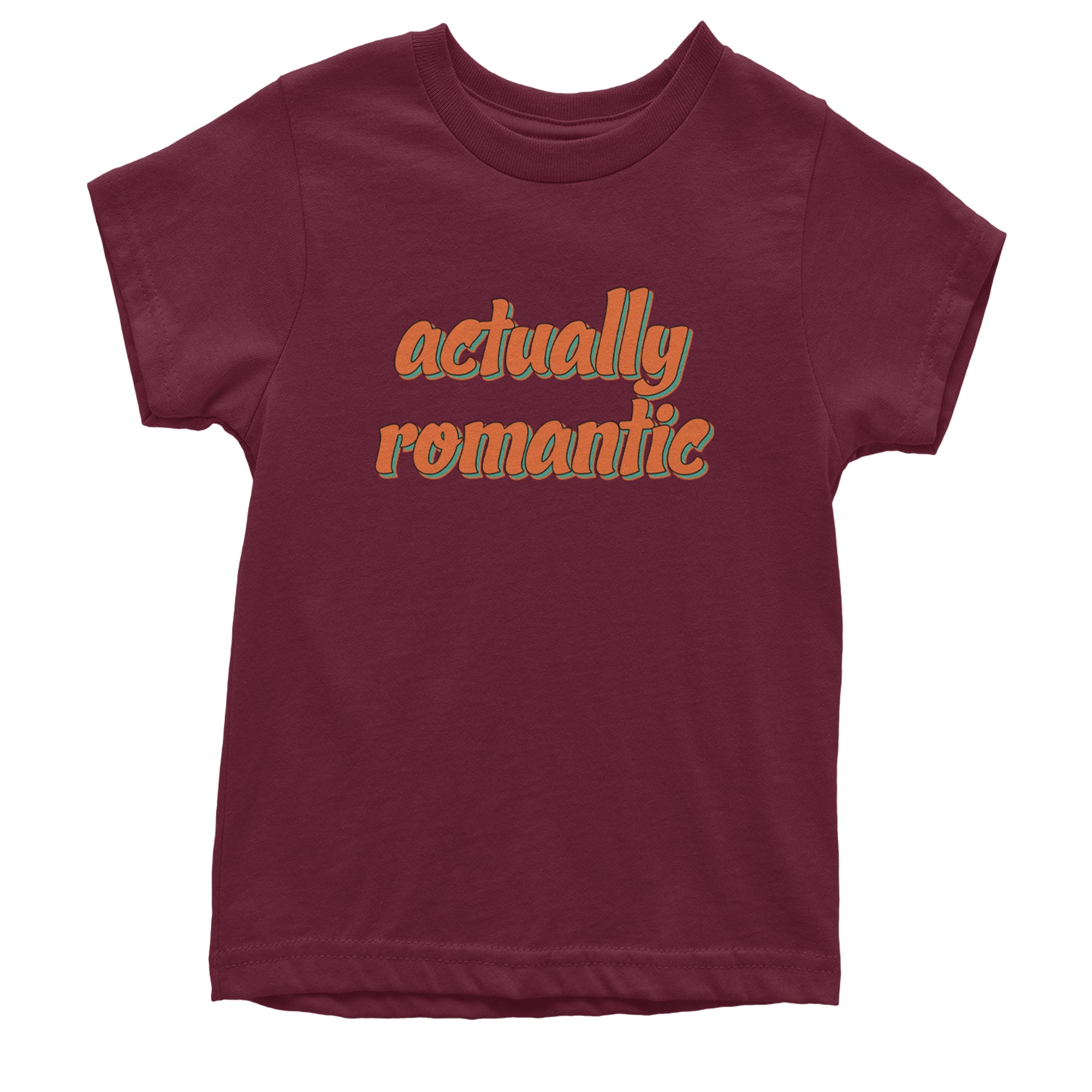 Actually Romantic Youth T-shirt Maroon