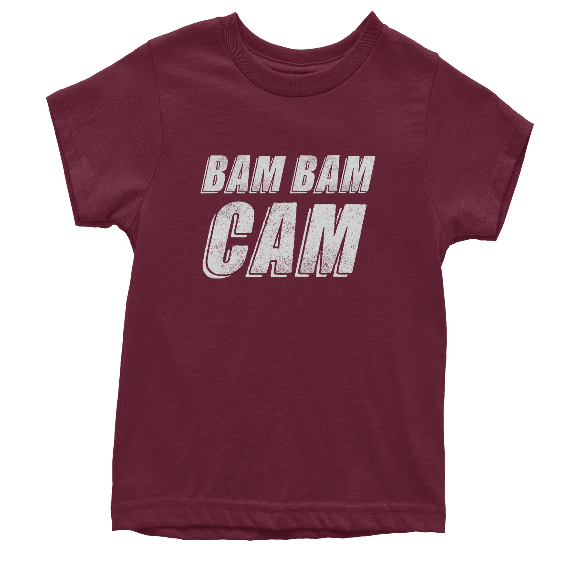 Bam Bam Cam Youth T-shirt Maroon
