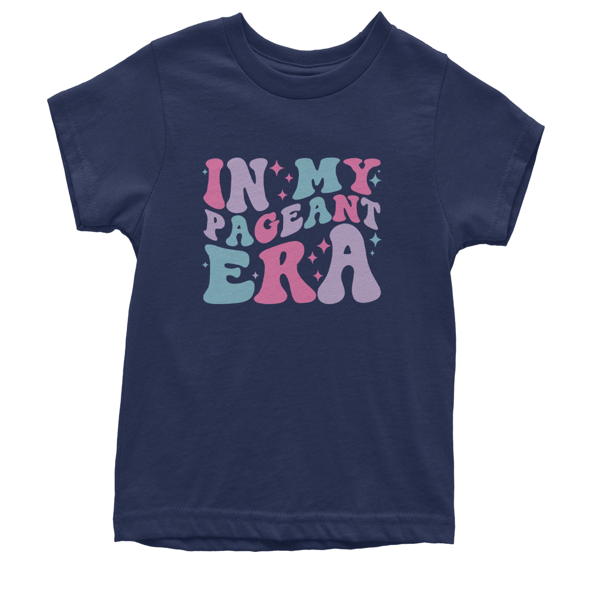 In My Pageant Era Youth T-shirt Navy Blue