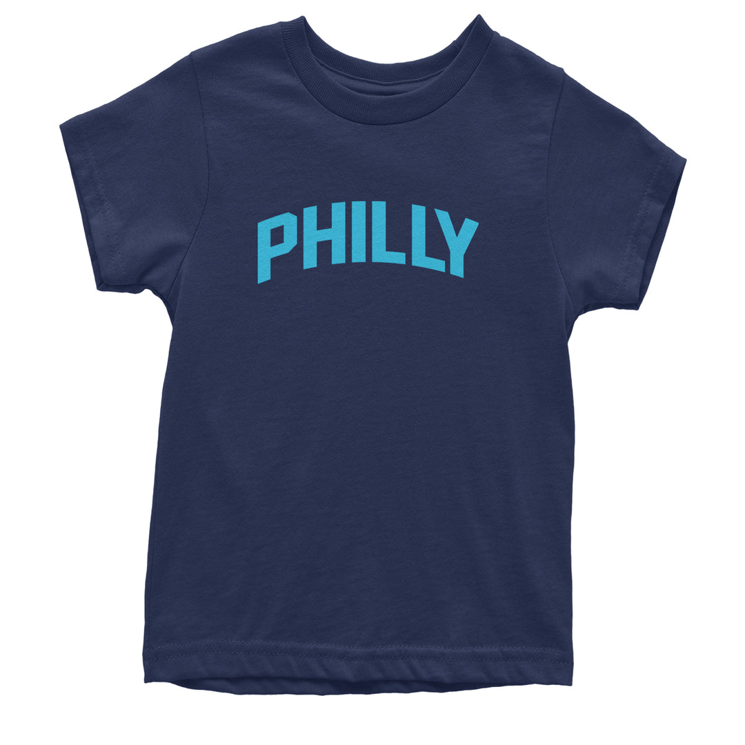 Philly Philadelphia Pride Youth T-shirt Navy Blue