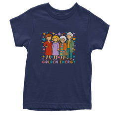 Golden Forever Golden Girls Youth T-shirt Navy Blue