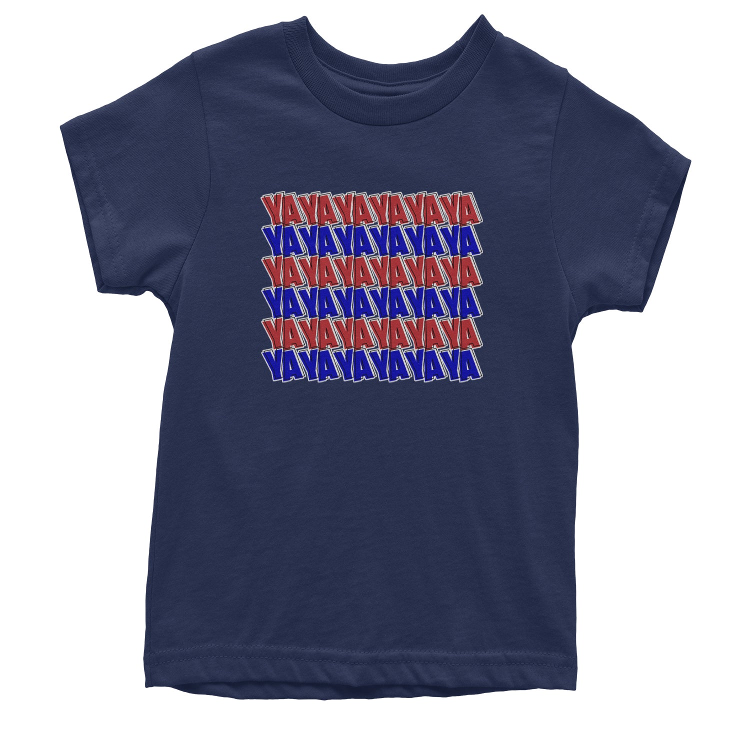 YaYaYa YaYa Cowboy Youth T-shirt Navy Blue