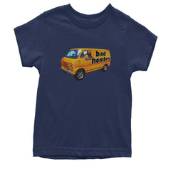 Bad Hombres Van West Chester Band Youth T-shirt Navy Blue