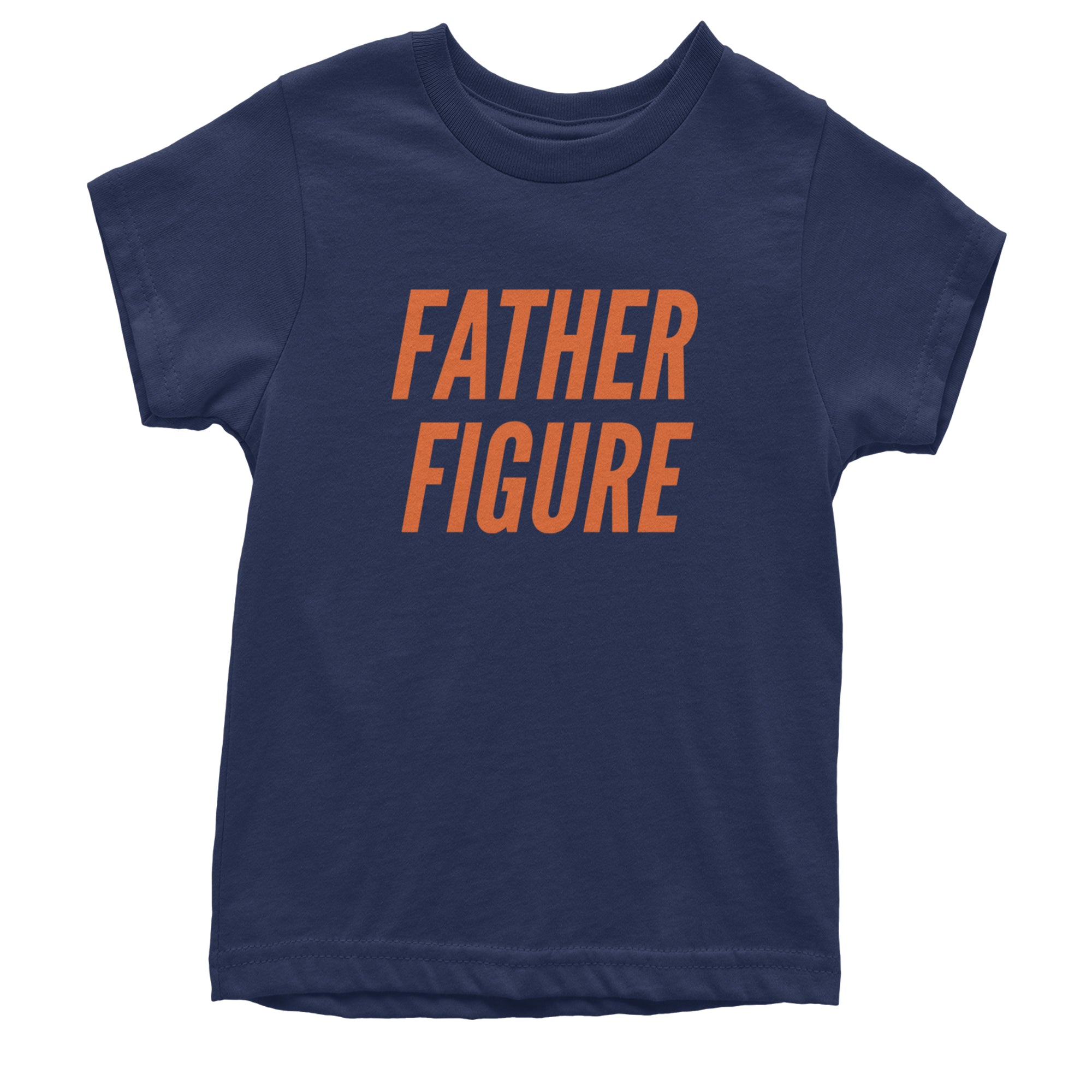 Father Figure Youth T-shirt Navy Blue