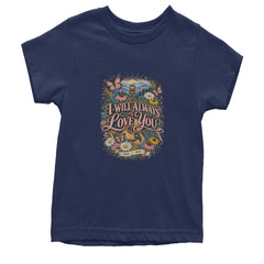 I Will Always Love You Dolly Youth T-shirt Navy Blue