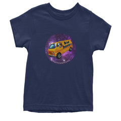 Bad Hombres Space West Chester Band Youth T-shirt Navy Blue