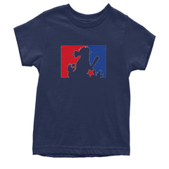 Philly Baseball Phan Youth T-shirt Navy Blue