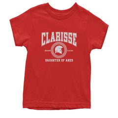 Clarisse Daughter of Ares Battle Ready Youth T-shirt Red