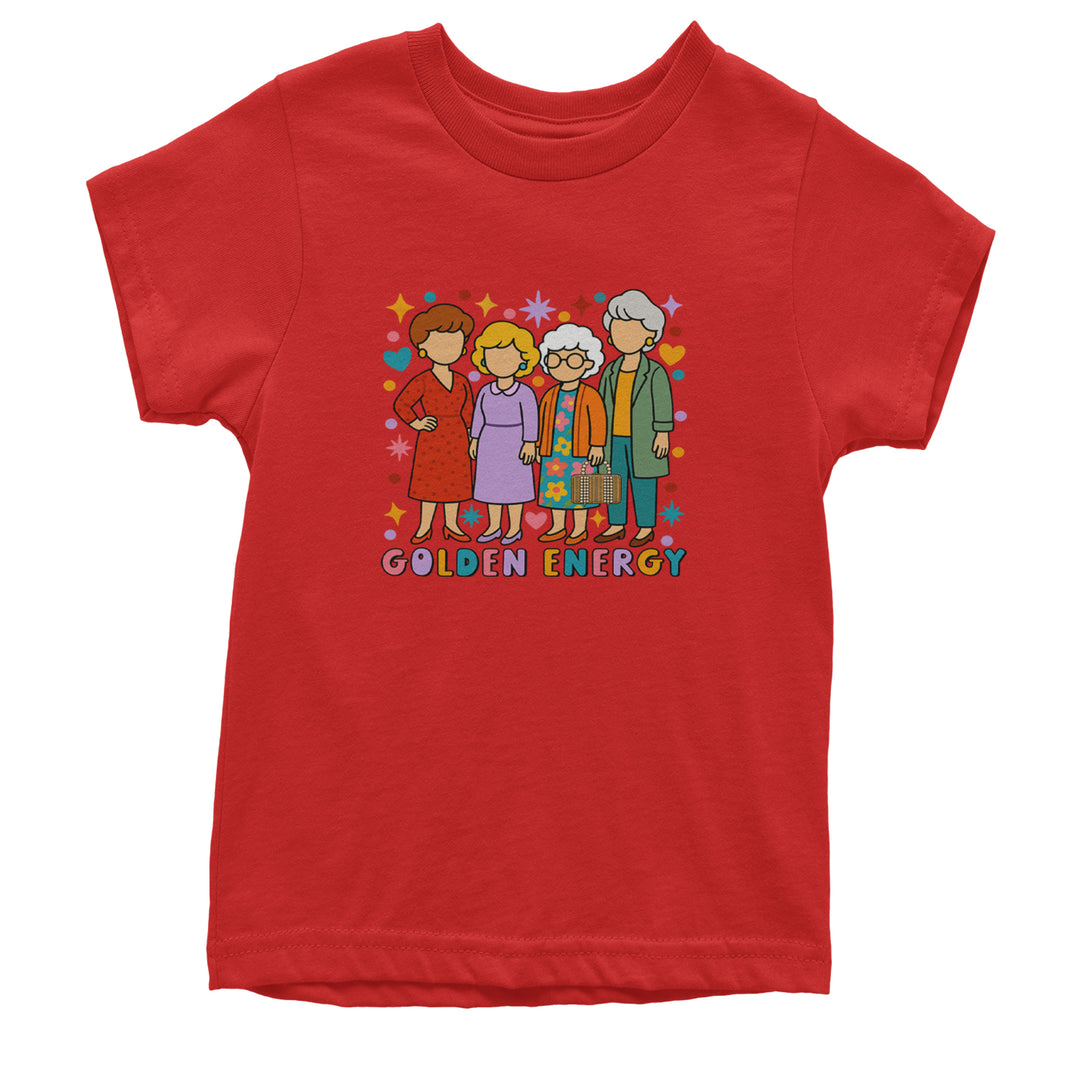 Golden Forever Golden Girls Youth T-shirt Red