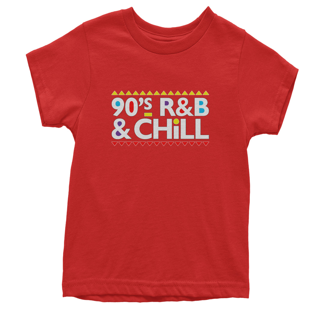 90s R&B and Chill Retro Throwback Youth T-shirt Red