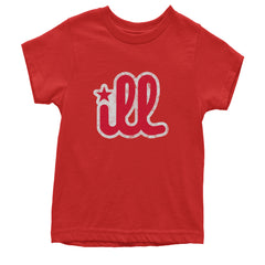 ILL Vintage It's A Philly Thing Youth T-shirt Red