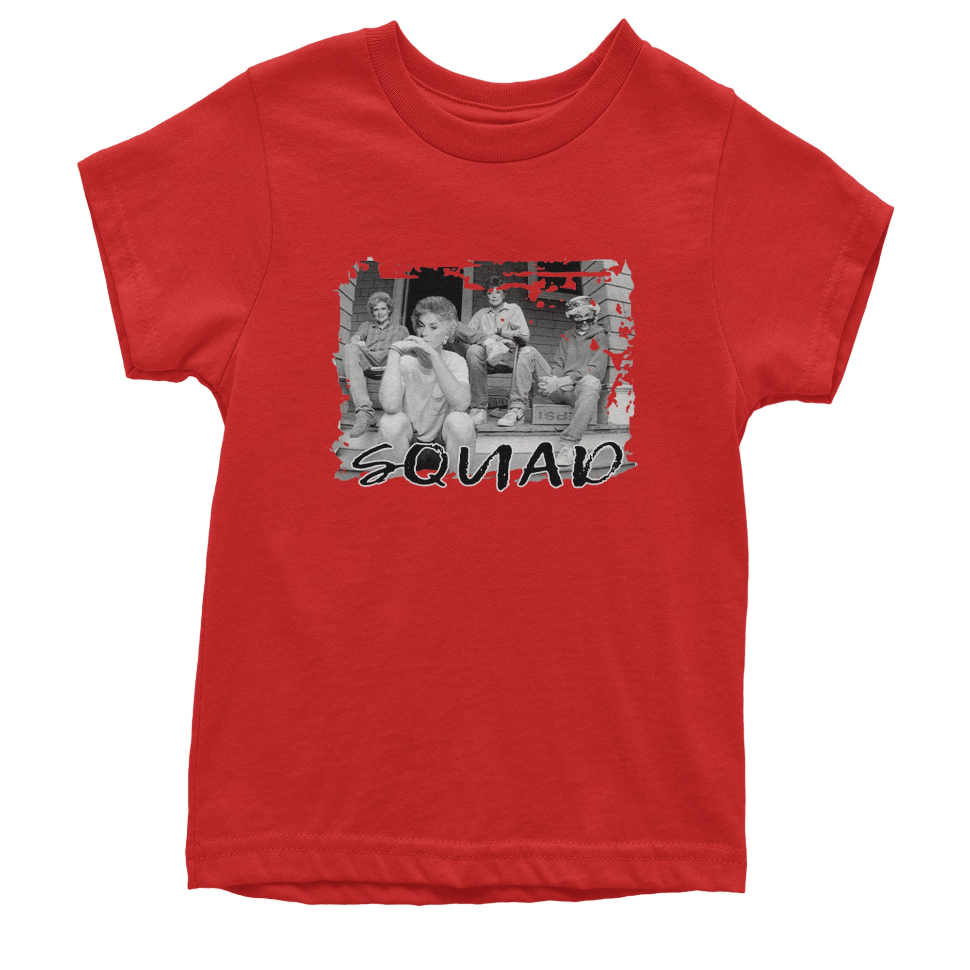 Squad Golden Girls Youth T-shirt Red
