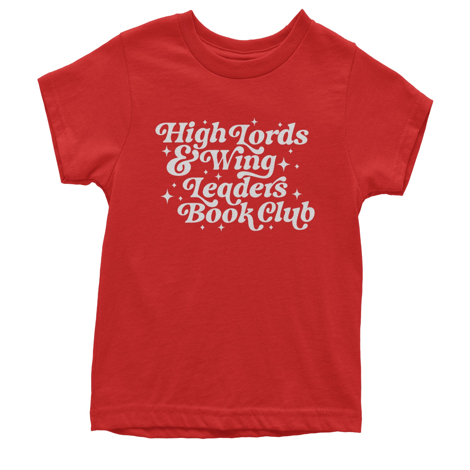 High Lords and Wingleaders Club Romantasy Youth T-shirt Red