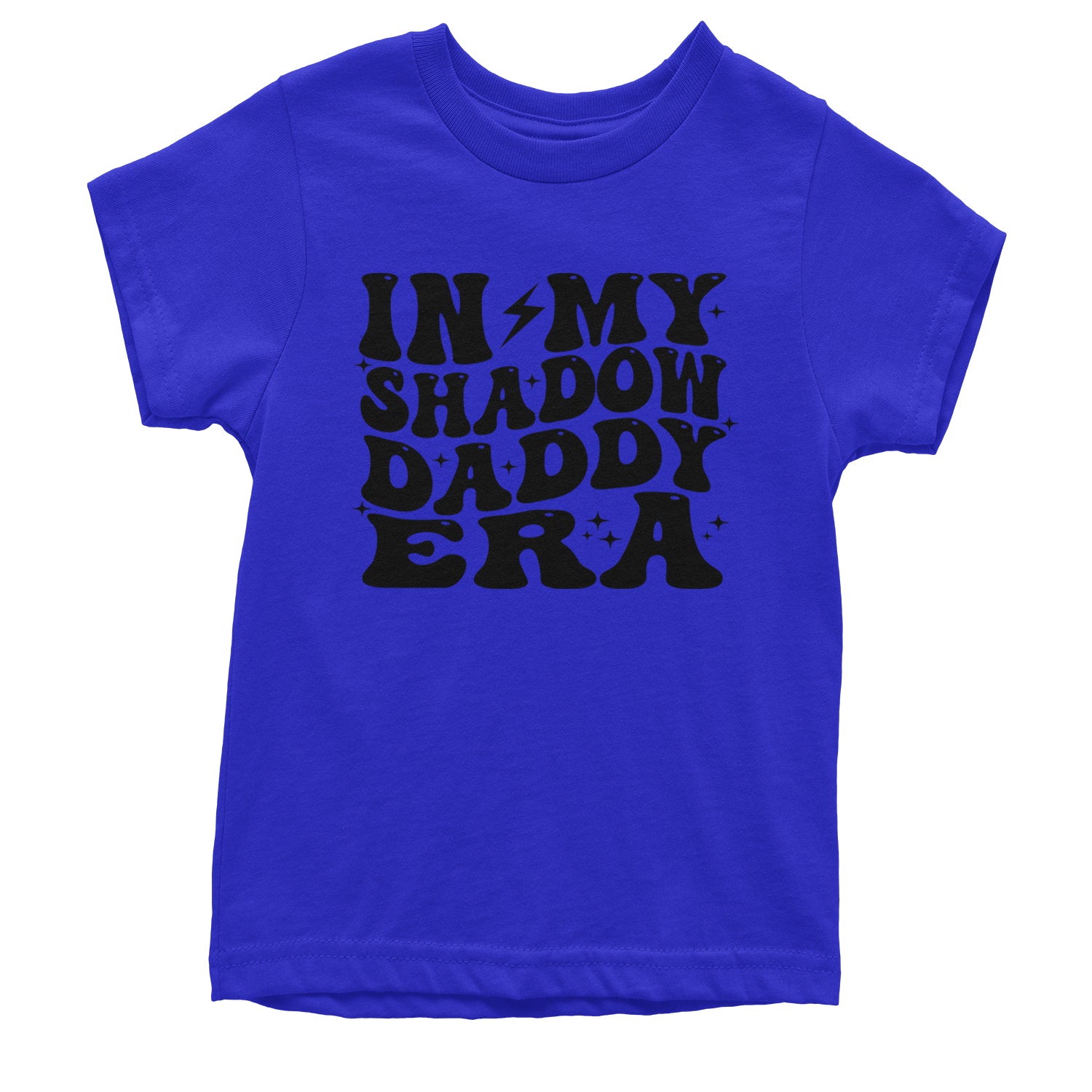 In My Shadow Daddy Era Romantasy Youth T-shirt Royal Blue