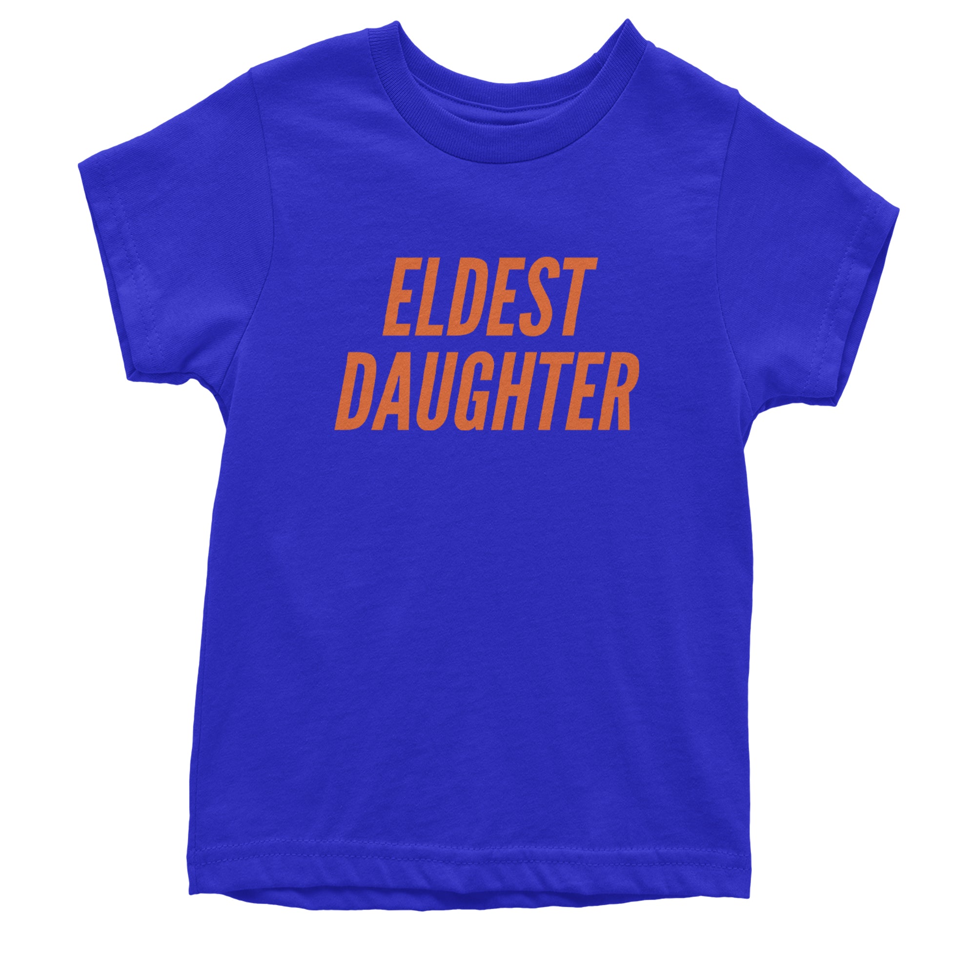 Eldest Daughter Youth T-shirt Royal Blue