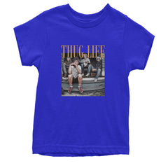 Golden Girls Thug Life Street Youth T-shirt Royal Blue