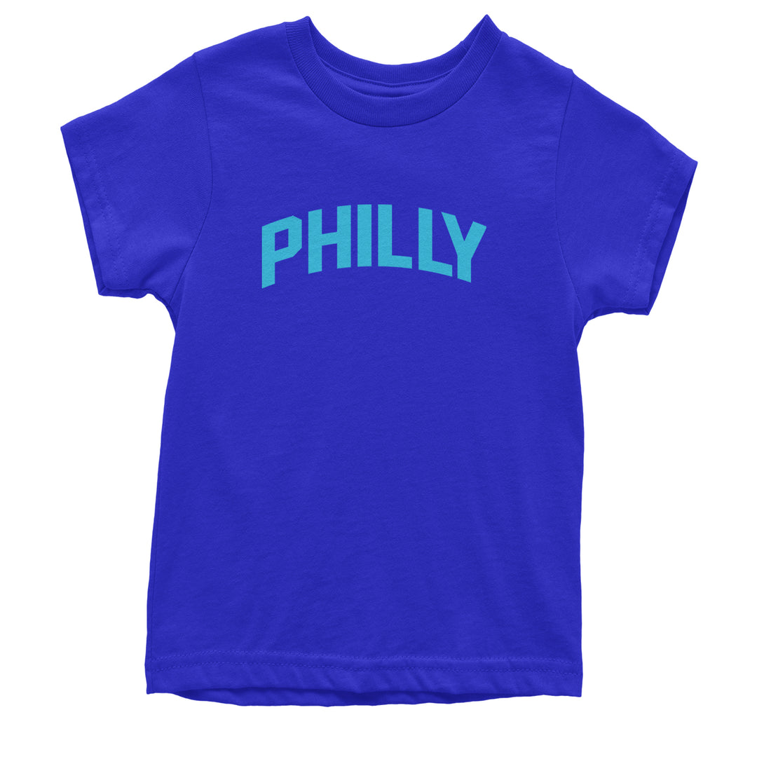 Philly Philadelphia Pride Youth T-shirt Royal Blue