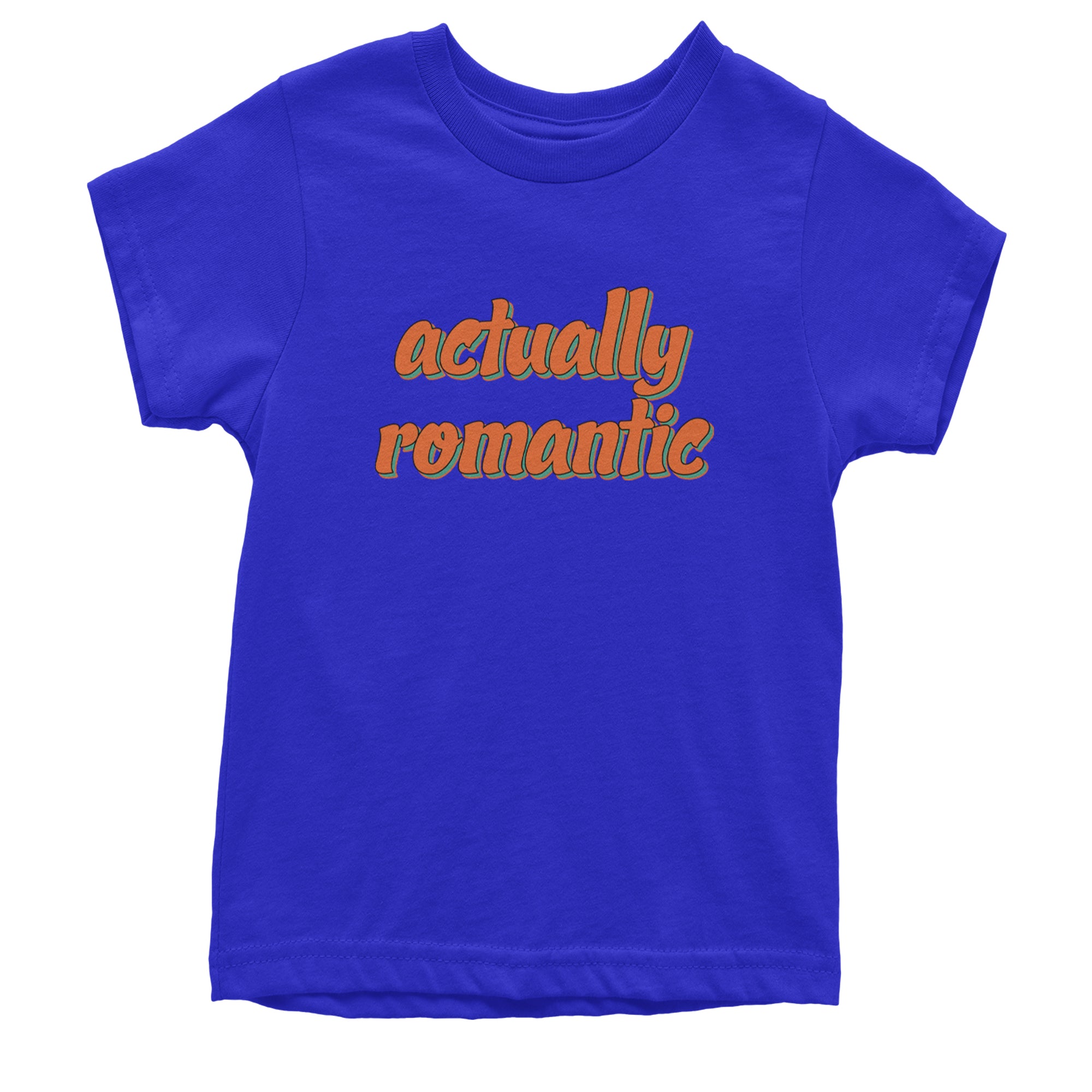 Actually Romantic Youth T-shirt Royal Blue