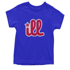 ILL Vintage It's A Philly Thing Youth T-shirt Royal Blue