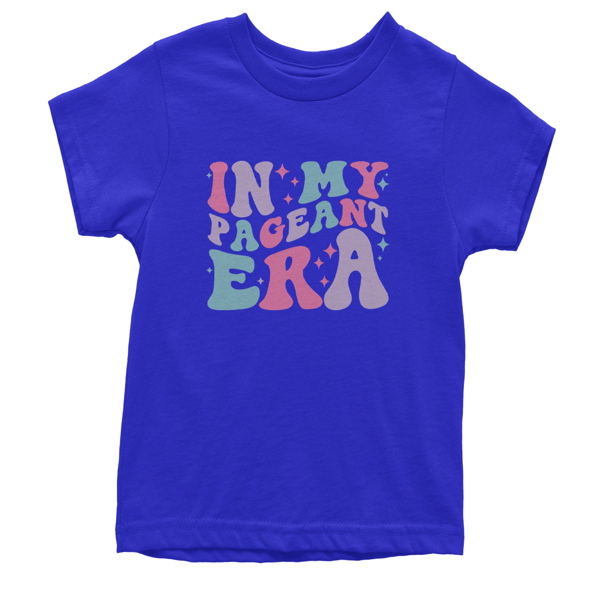 In My Pageant Era Youth T-shirt Royal Blue