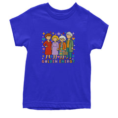 Golden Forever Golden Girls Youth T-shirt Royal Blue