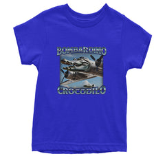 Bombardino Crocodilo Brainrot Youth T-shirt Royal Blue