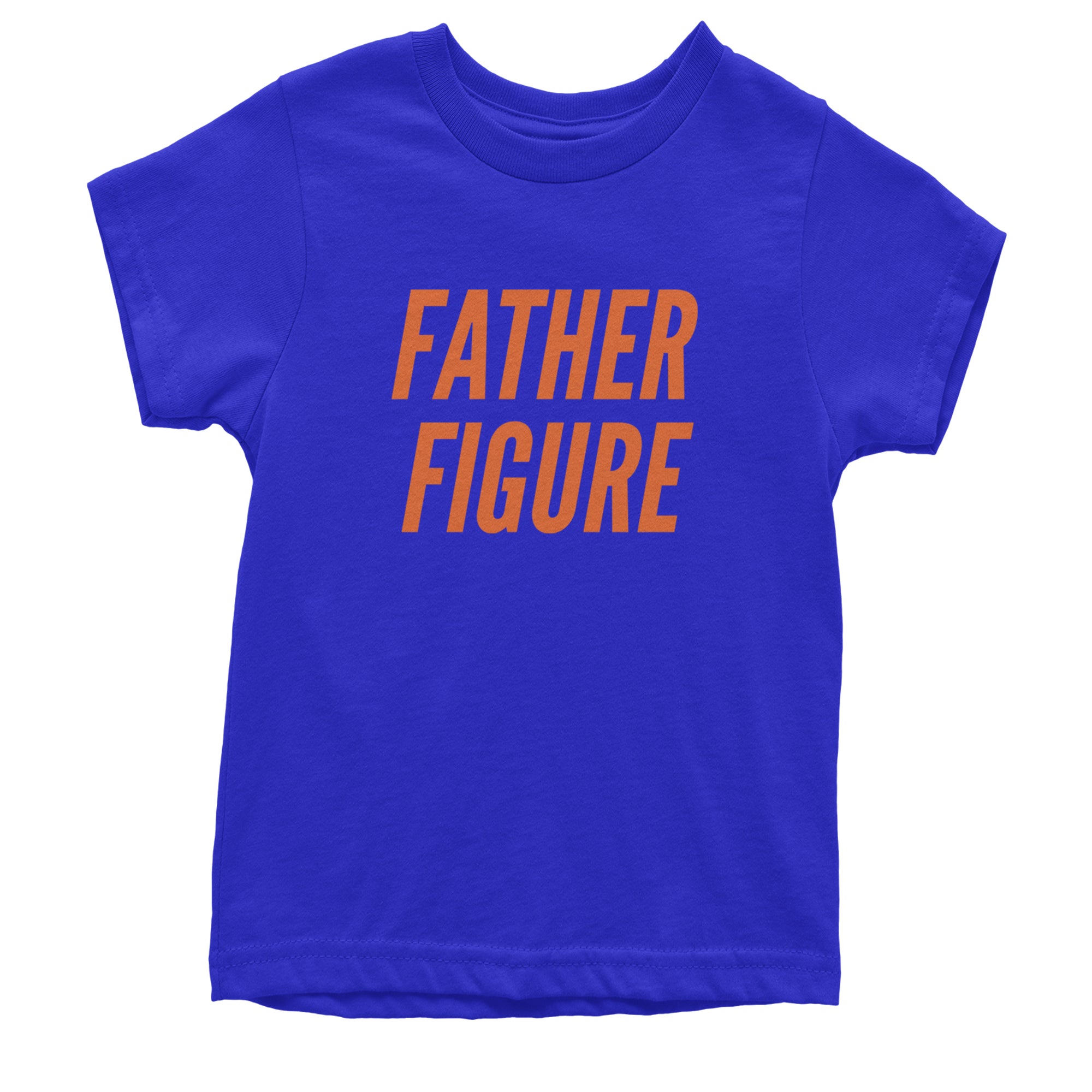 Father Figure Youth T-shirt Royal Blue
