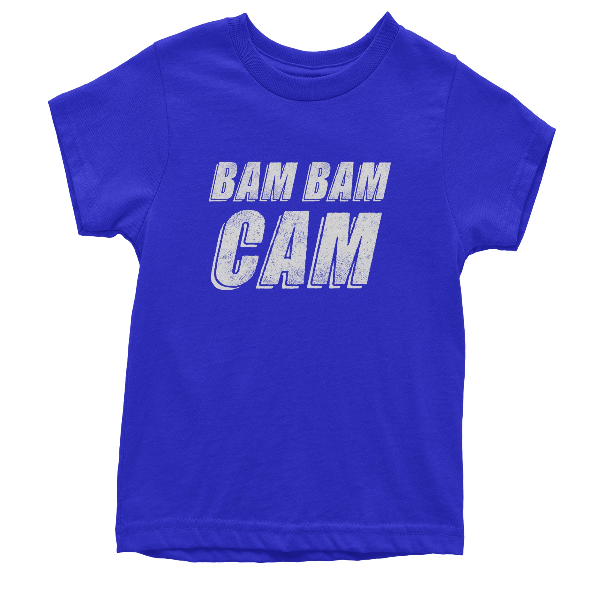 Bam Bam Cam Youth T-shirt Royal Blue