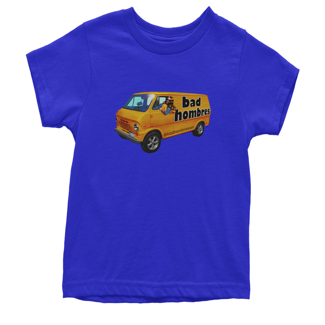 Bad Hombres Van West Chester Band Youth T-shirt Royal Blue