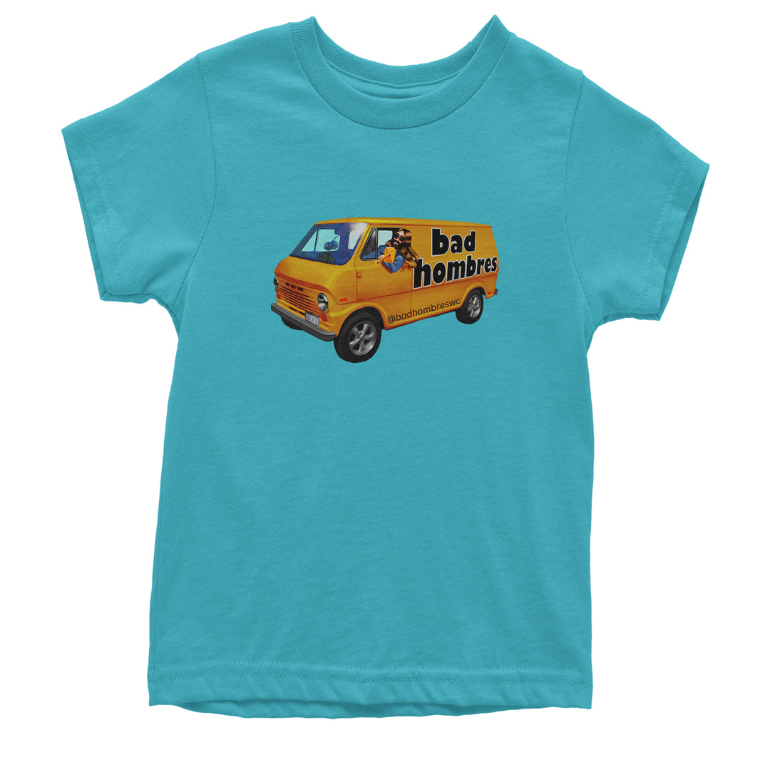 Bad Hombres Van West Chester Band Youth T-shirt Teal