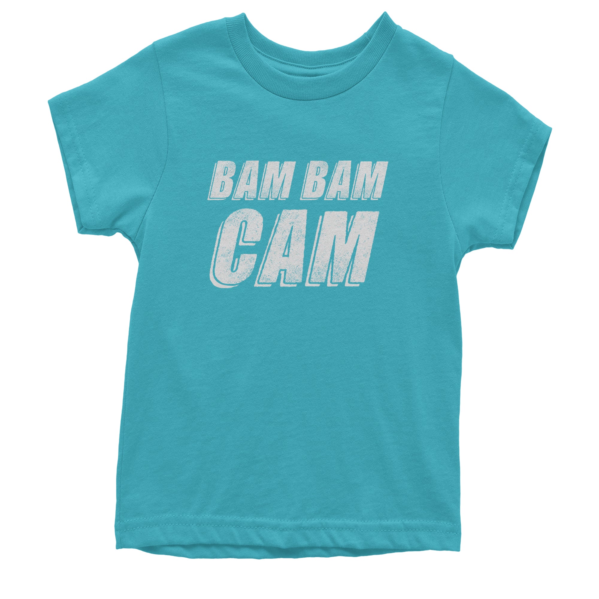 Bam Bam Cam Youth T-shirt Teal