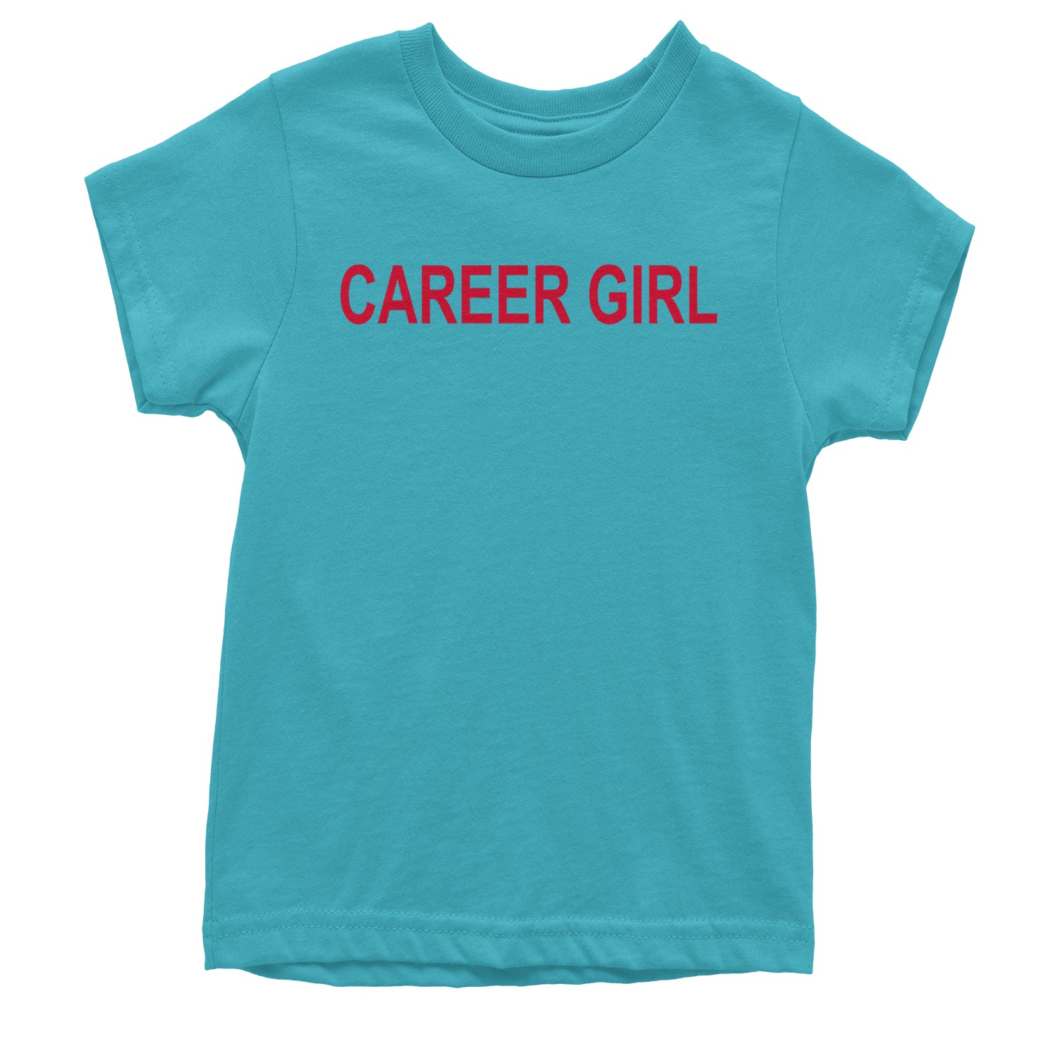 Career Girl Trendsetter Statement Youth T-shirt Teal